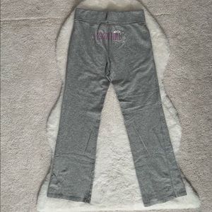 Athletic Works Y2K Low Rise Grey Yoga Pants with Yoga Girl Booty Design